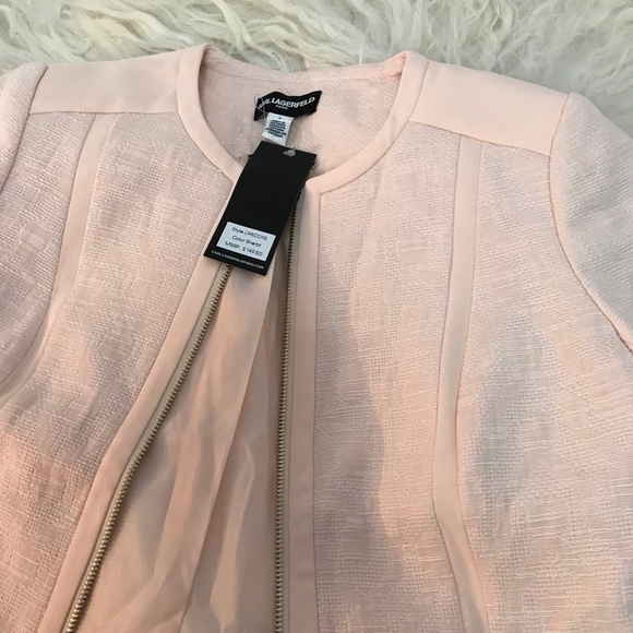 Karl Lagerfeld Paris Pink Jacket - Picture 3 of 10